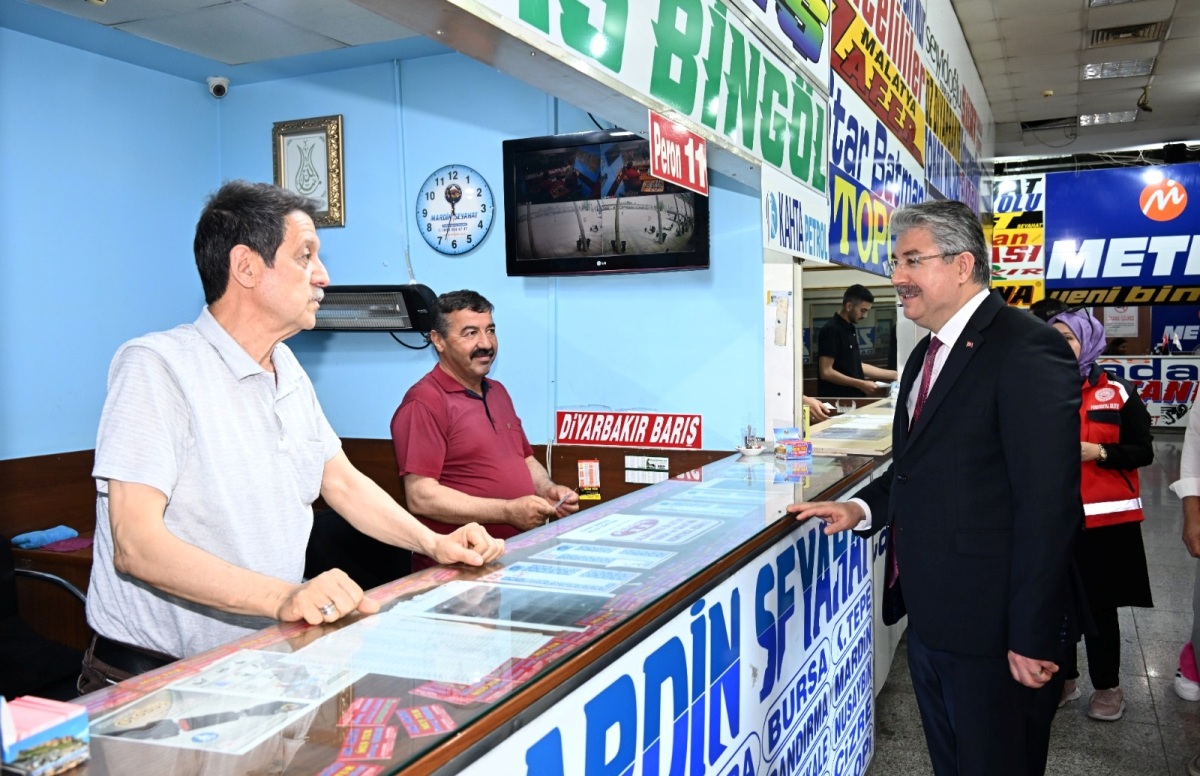 Vali Yılmaz, Aile Yılı Etkinlikleri Kapsamında Yolcu Taşımacılığında İndirim Yapan Otobüs Firması Sahiplerini Ziyaret Etti