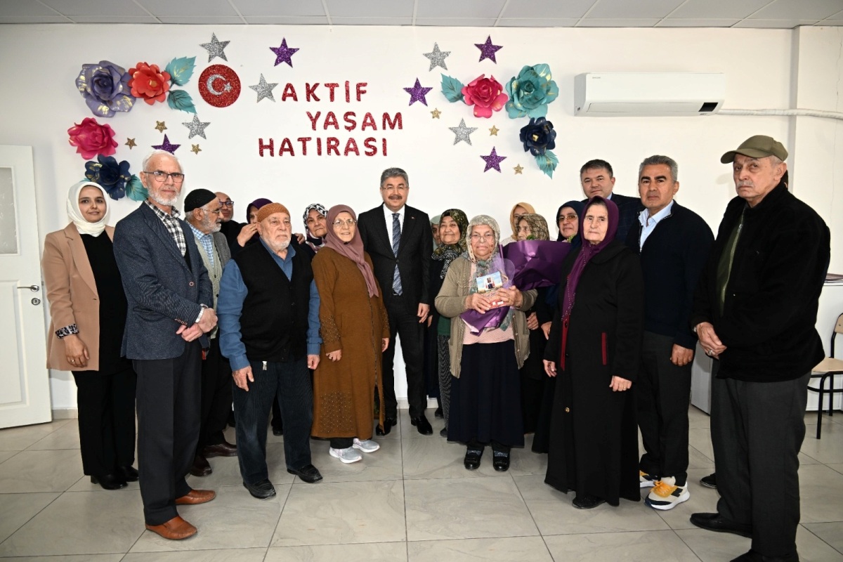 Vali Yılmaz, Osmaniye Gündüz Bakım ve Aktif Yaşam Merkezinden Hizmet Alan Büyüklerimizi Ziyaret Etti